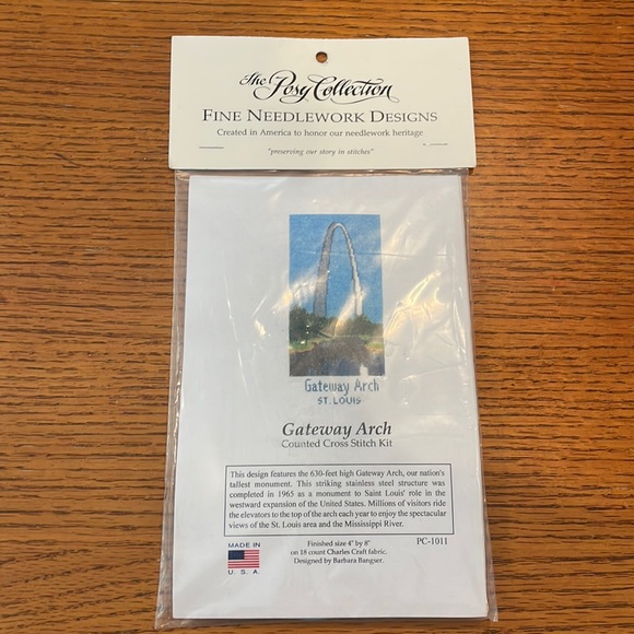 St. Louis Gateway Arch Counted Cross Stitch kit (NIB) - Picture 3 of 10